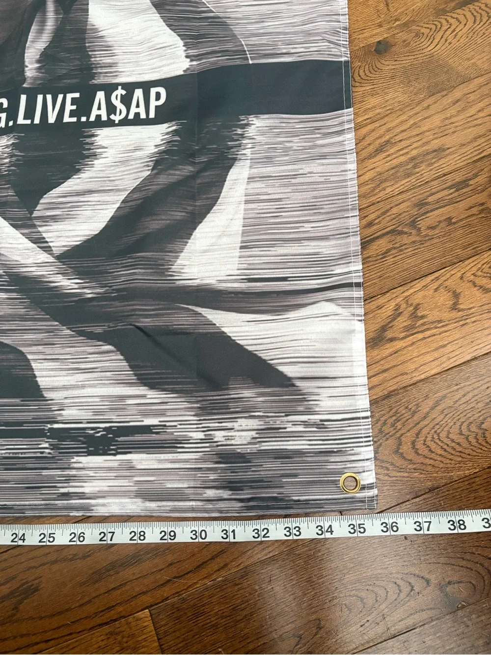Long.Live.A$AP Black & White Music Wall Tapestry